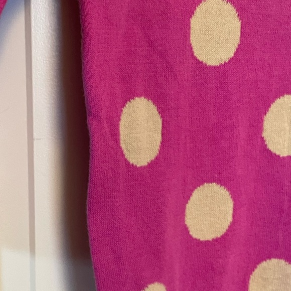 Old Navy Pink Polka Dotted Sweater - Picture 3 of 5
